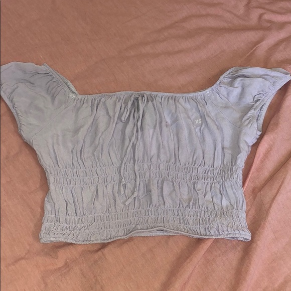 ADORABLE kendall&Kylie purple ruffled crop top - Picture 1 of 4